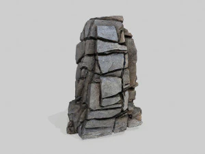 Cliff rocks 3D Model