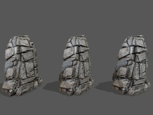 Desert rocks 3D 모델