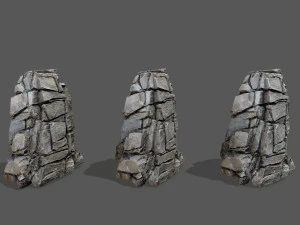 Desert rocks 3D Model