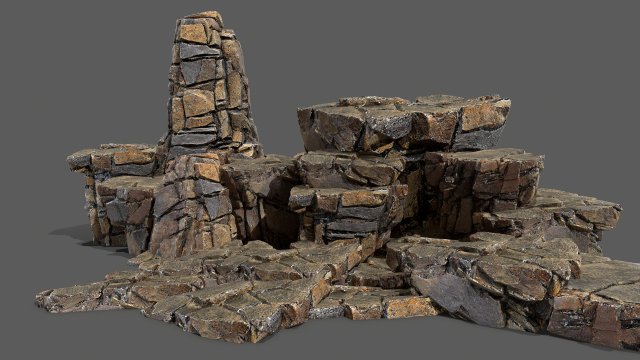Rocks 3D मॉडल .c4d .max .obj .3ds .fbx .stl .blend 