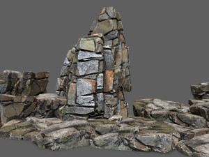Desert rocks 3D 모델