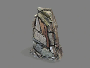 Pustynne skały Model 3D