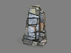 Pustynne skały Model 3D