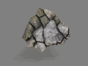 Pustynne skały Model 3D