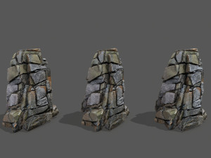Desert rocks 3D 모델