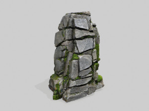 Cliff rocks 3D Model