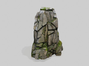 Cliff rocks 3D Model