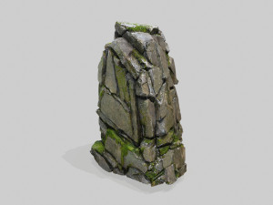Cliff rocks 3D Model