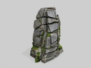 Cliff rocks 3D Model