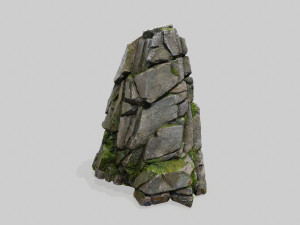 Cliff rocks 3D Model