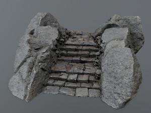 Stairs 3D Model