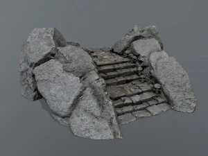 Stairs 3D Model