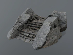 Stairs 3D Model