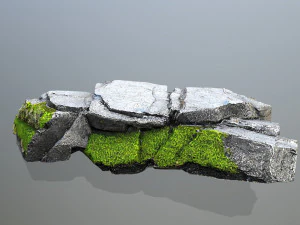 Cliff rocks 3D Model