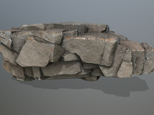 Cliff rocks 3D Model