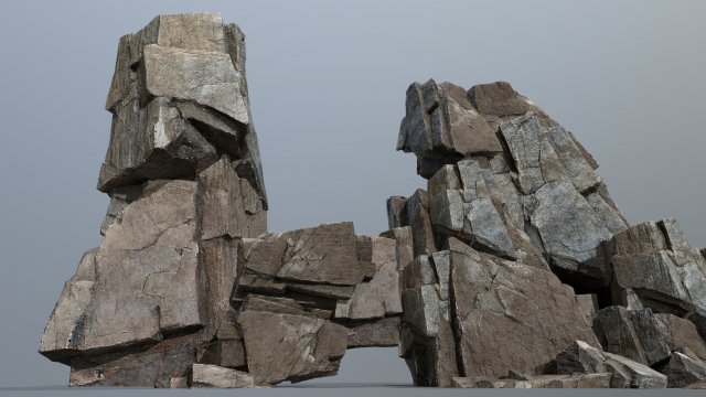 Rocks 3D Модель .c4d .max .obj .3ds .fbx .stl .blend 