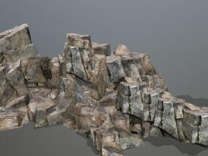 Cliff rocks Modelo 3D
