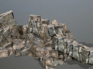 Скелі скелі 3D Модель
