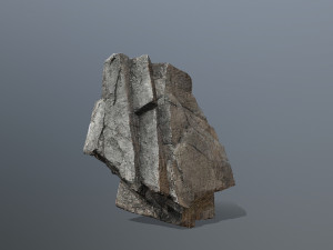 Cliff rocks Model 3D