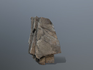 Cliff rocks Model 3D