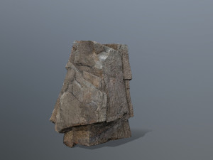 Cliff rocks Model 3D