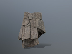 Cliff rocks Model 3D