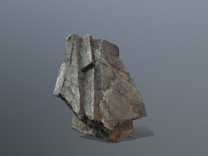 Cliff rocks Model 3D