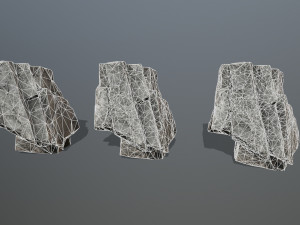 Cliff rocks Model 3D