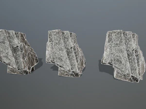 Cliff rocks 3D Model
