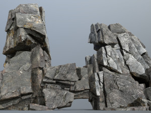 Cliff rocks 3D 모델