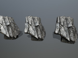 Cliff rocks 3D 모델