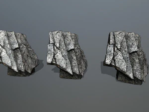Cliff rocks 3D Model