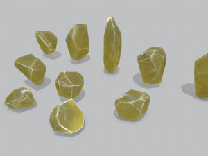 Crystal set 3D Модель