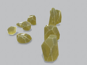Crystal set 3D Модель