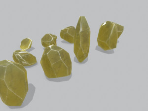 Crystal set 3D Модель