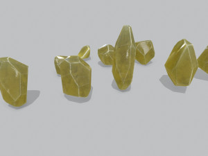 Crystal set 3D Модель
