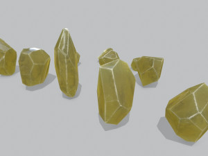 Crystal set 3D Модель