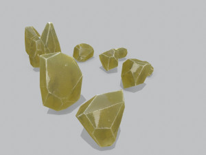 Crystal set 3D Модель