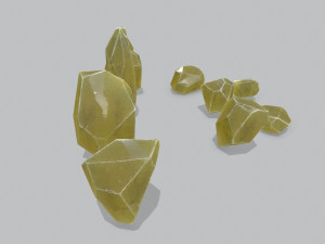 Crystal set 3D Модель