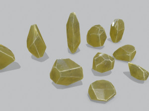 Crystal set 3D Модель