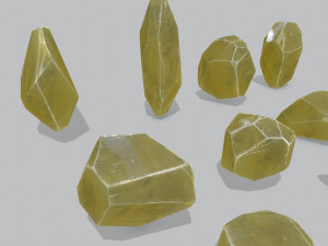 Crystal set 3D Модель