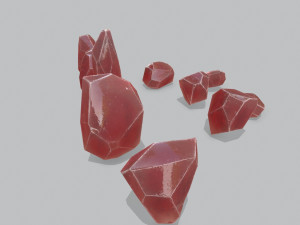 Crystal set 3D Model