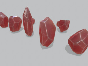 Crystal set 3D Model