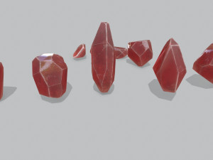 Crystal set 3D Model