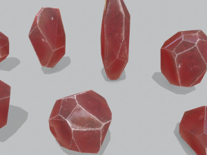 Crystal set 3D Model