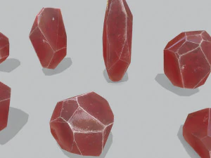 Crystal set 3D Model