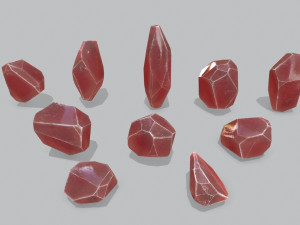 Crystal set 3D Model