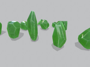 Crystal set Modelo 3D