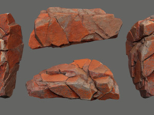 Desert rocks 3D Model