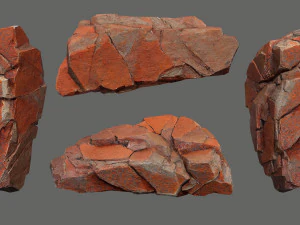 Desert rocks 3D Model